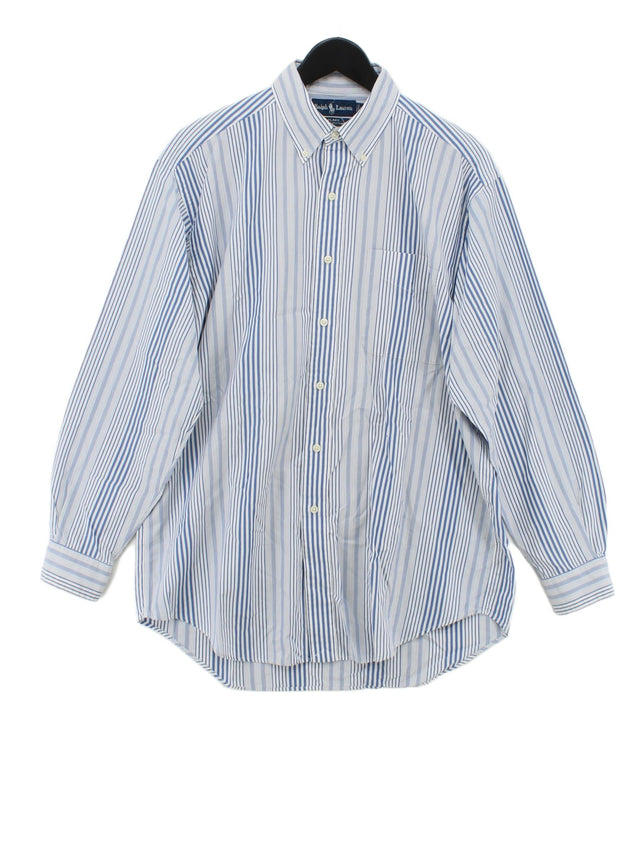 Ralph Lauren Men's Shirt M Blue 100% Cotton