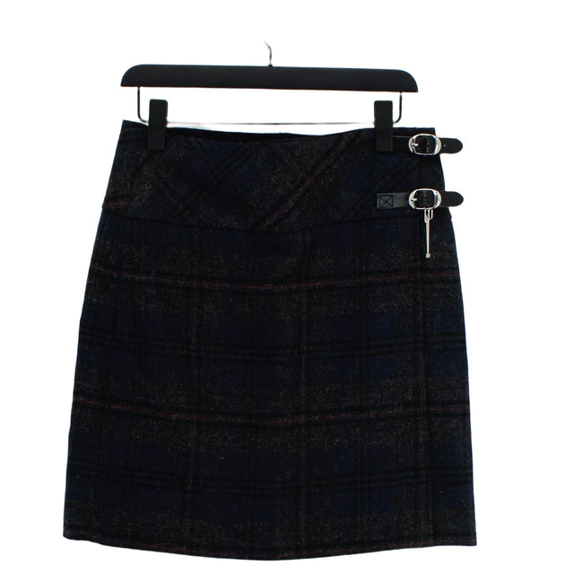 Celtic & Co Women's Midi Skirt UK 12 Blue 100% Other