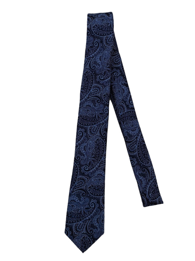 Next Men's Tie Blue 100% Polyester