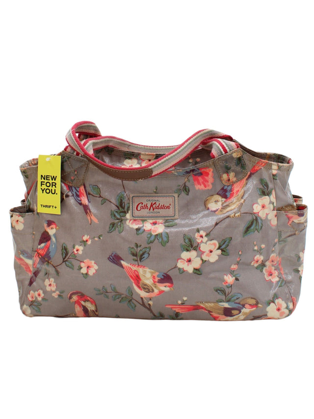 Cath Kidston Women's Bag Grey Cotton with Leather