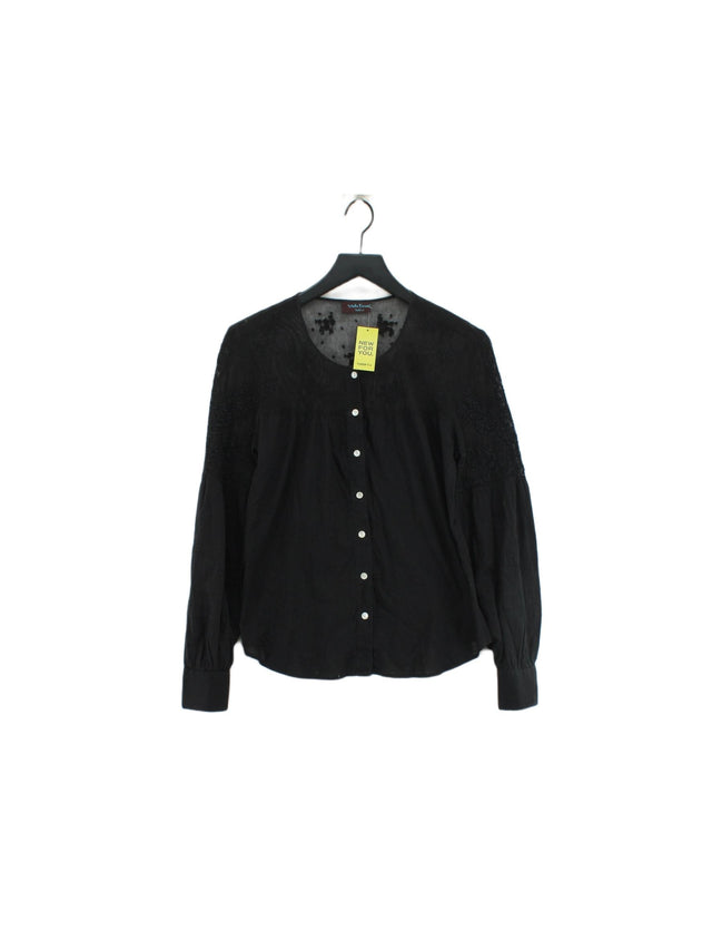 Stella Forest Women's Shirt UK 14 Black 100% Cotton