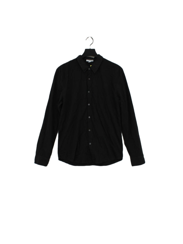 James Perse Women's Shirt S Black 100% Cotton
