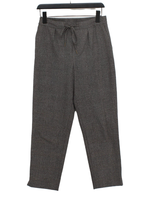 Zara Women's Suit Trousers UK 8 Grey 100% Other