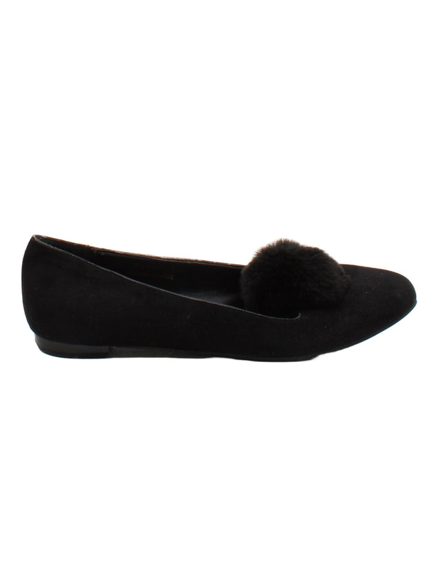 Lost Ink Women's Flat Shoes UK 6 Black 100% Other