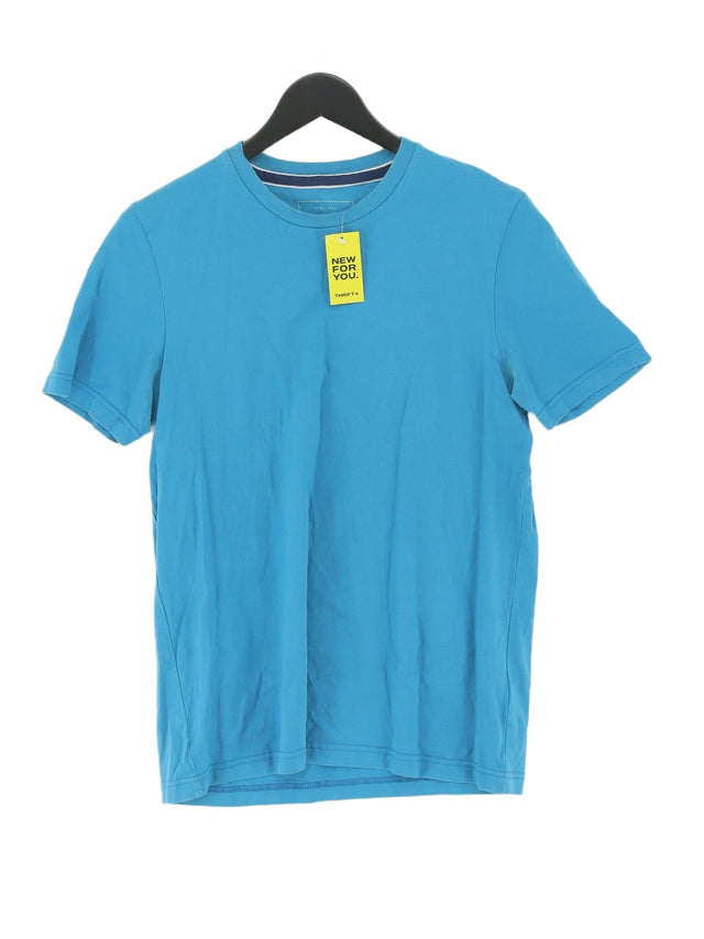 John Lewis Men's T-Shirt S Blue 100% Cotton