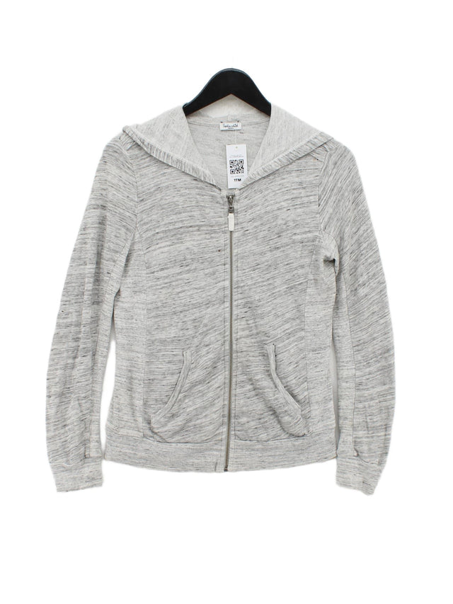 Splendid Women's Hoodie S Grey 100% Cotton