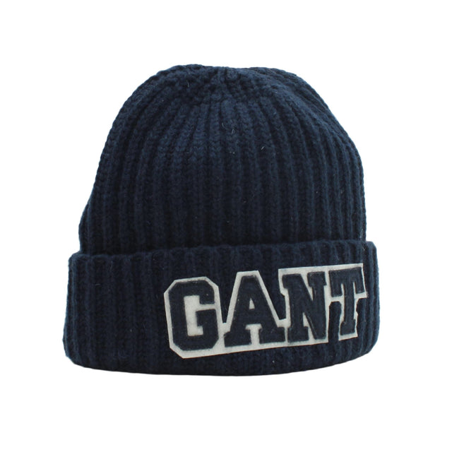 Gant Men's Hat Blue Wool with Acrylic