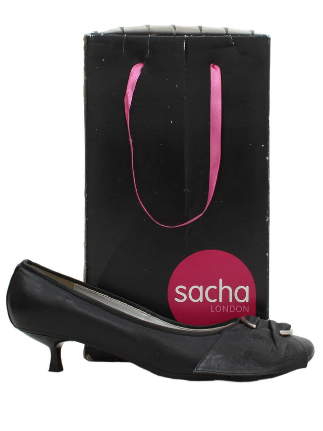 Sacha Women's Heels UK 6 Black 100% Other