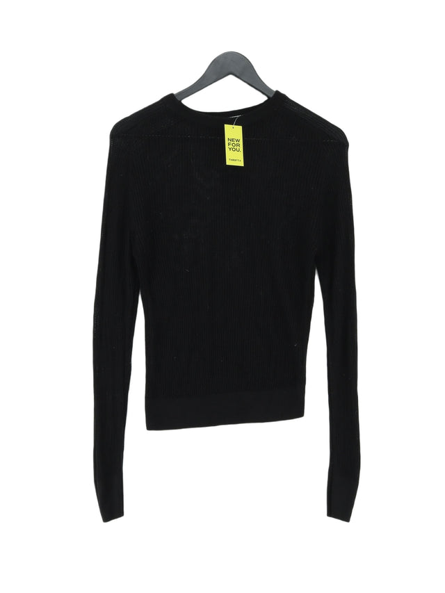 Zara Women's Jumper S Black 100% Other