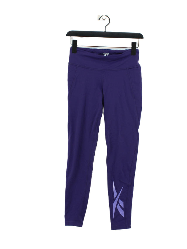 Reebok Women's Sports Bottoms S Purple 100% Other