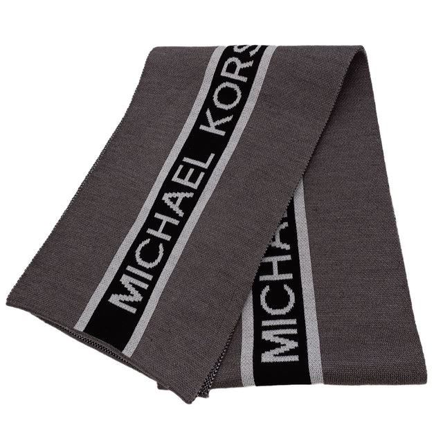 Michael Kors Men's Scarf Grey 100% Acrylic