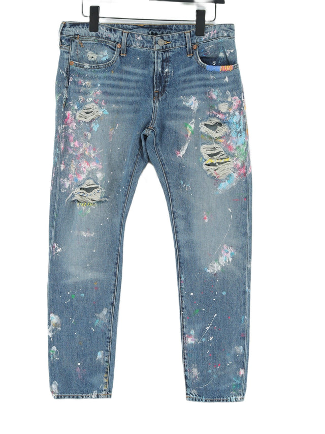 Ralph Lauren Women's Jeans W 29 in Blue 100% Cotton