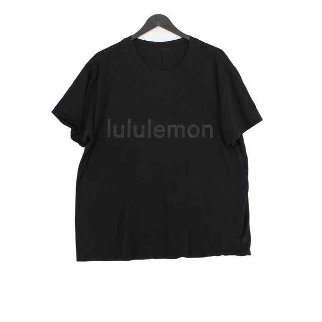 Lululemon Men's T-Shirt M Black 100% Other