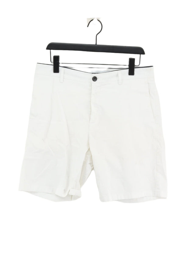 Department Five Men's Shorts W 33 in White Cotton with Elastane