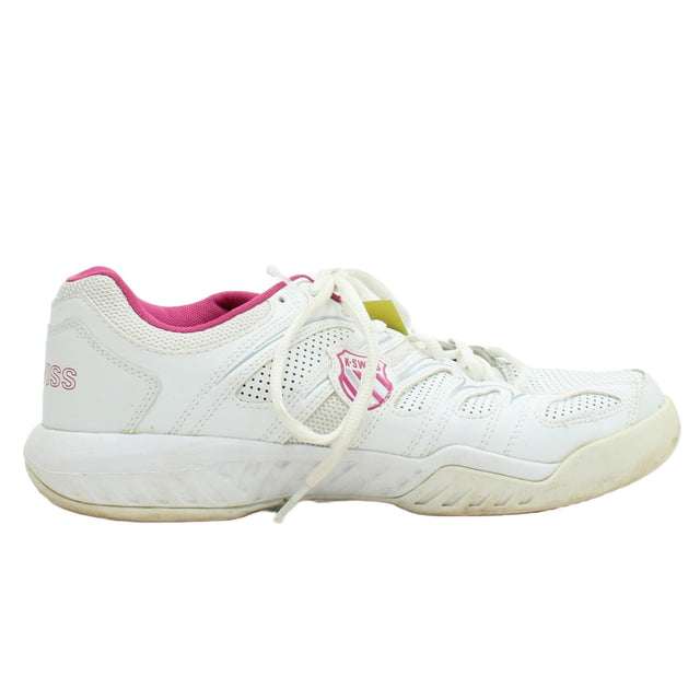 K-Swiss Women's Trainers UK 6 White 100% Other