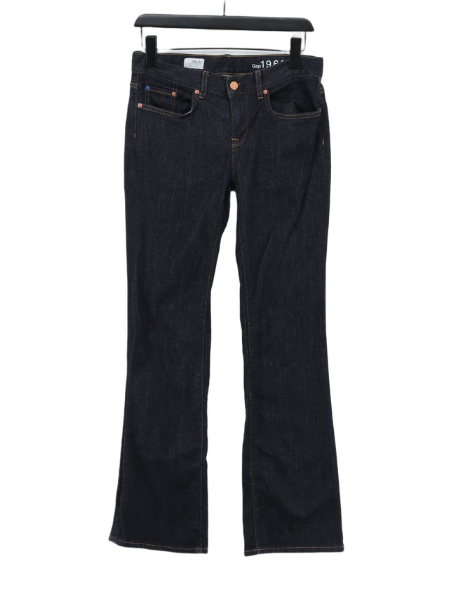 Gap Women's Trousers W 28 in; L 32 in Blue Cotton with Elastane
