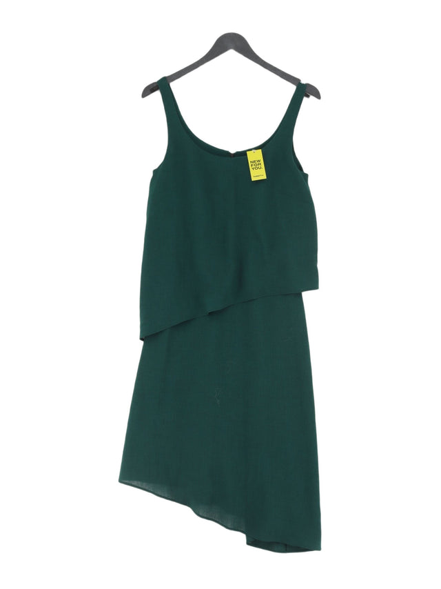 Cefinn Women's Midi Dress UK 8 Green Other with Polyester, Viscose