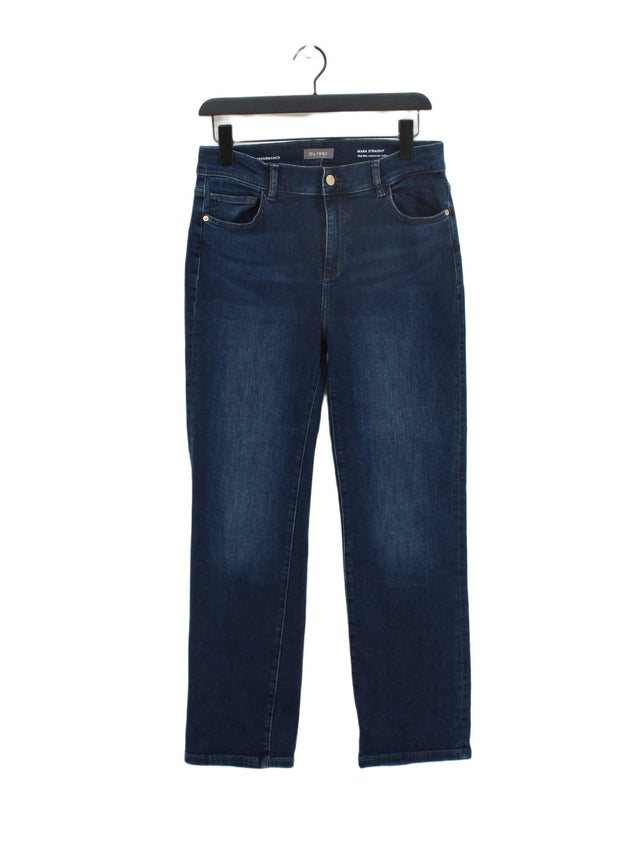 DL1961 Women's Jeans W 30 in Blue Cotton with Polyester, Spandex