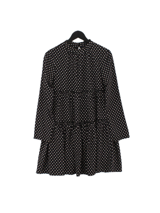 Saint Maine Women's Mini Dress UK 12 Black 100% Polyester