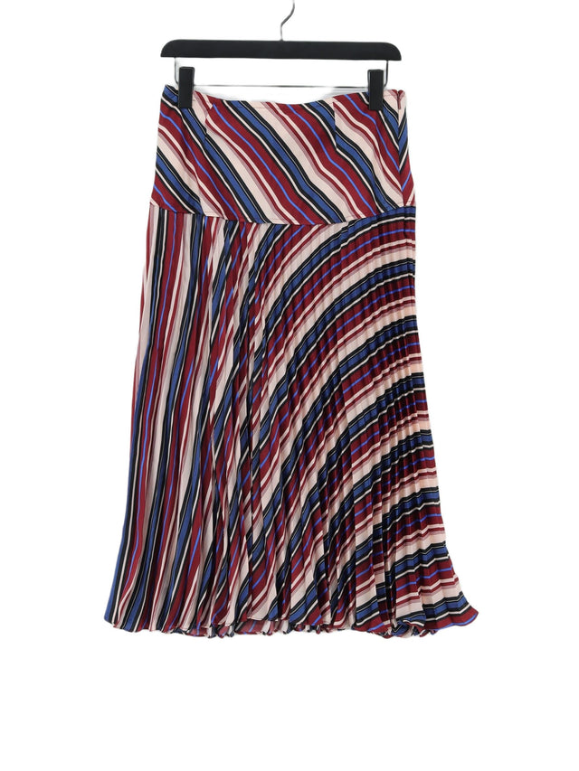 Jigsaw Women's Midi Skirt UK 12 Multi 100% Polyester
