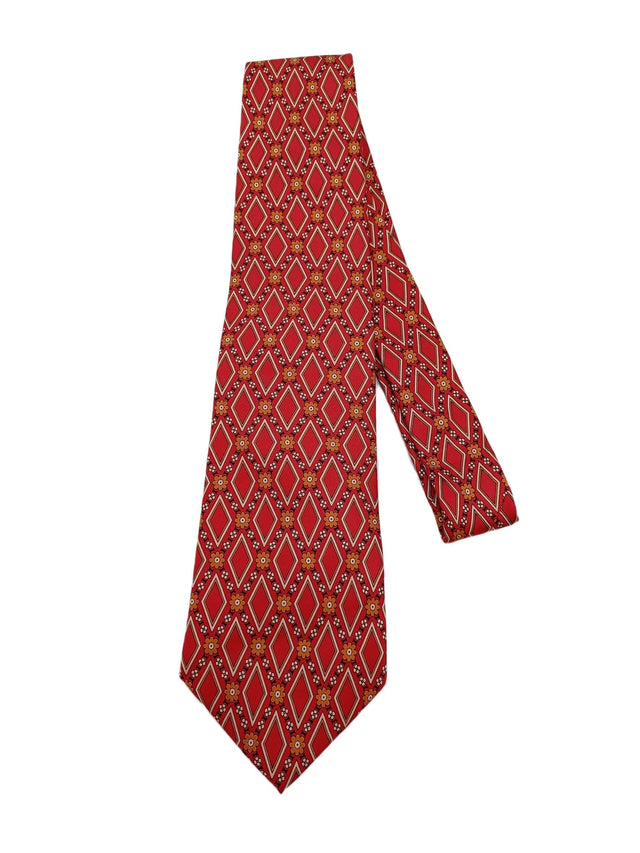 Buckingham Palace Men's Tie Red 100% Silk