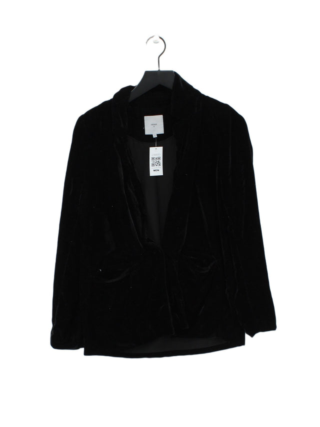 Minimum Women's Blazer UK 8 Black 100% Polyester