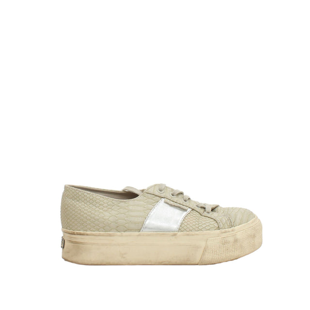 Superga Women's Trainers UK 4 Green 100% Other