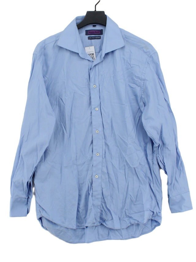Austin Reed Men's Shirt Chest: 42 in Blue 100% Other