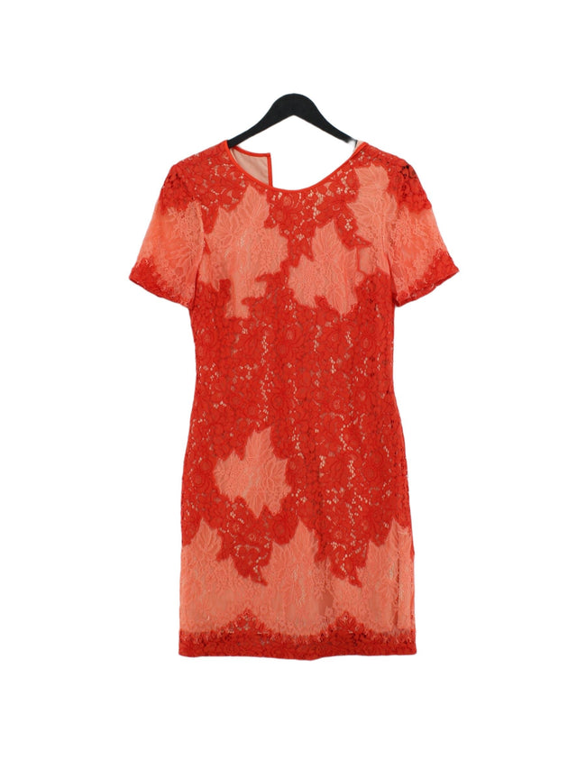 Karen Millen Women's Midi Dress UK 10 Red