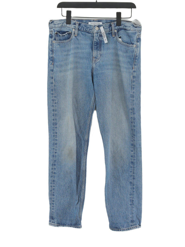 Calvin Klein Women's Jeans W 29 in; L 32 in Blue 100% Cotton