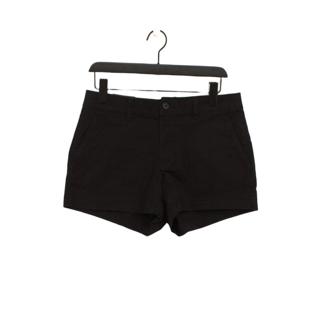 Gap Women's Shorts UK 6 Black 100% Cotton