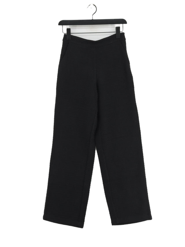 NA-KD Women's Suit Trousers UK 4 Black 100% Polyester