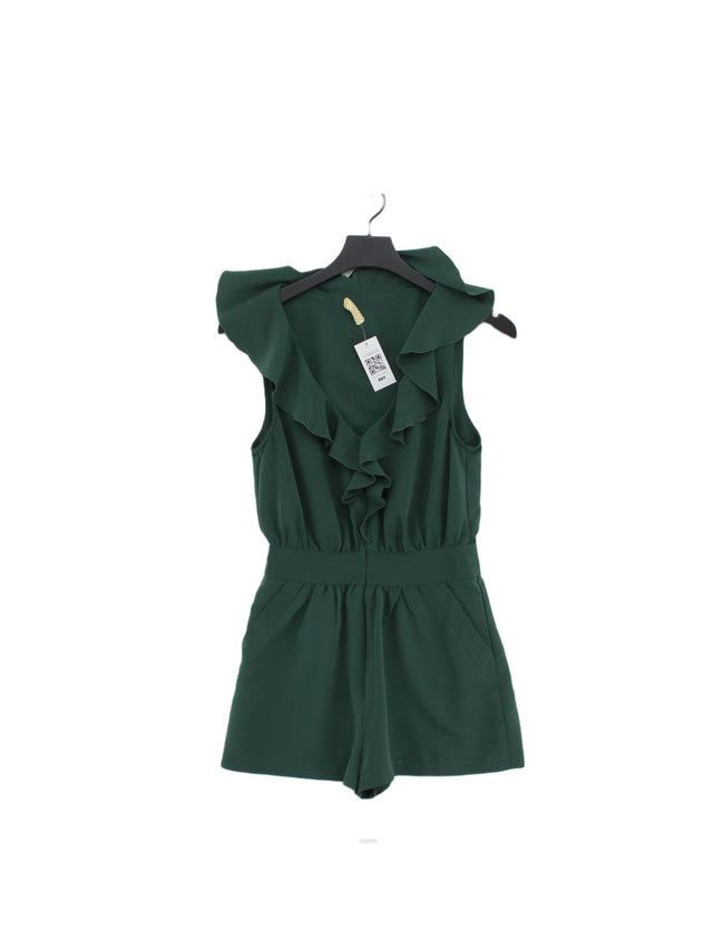 Pins And Needles Women's Playsuit S Green 100% Polyester