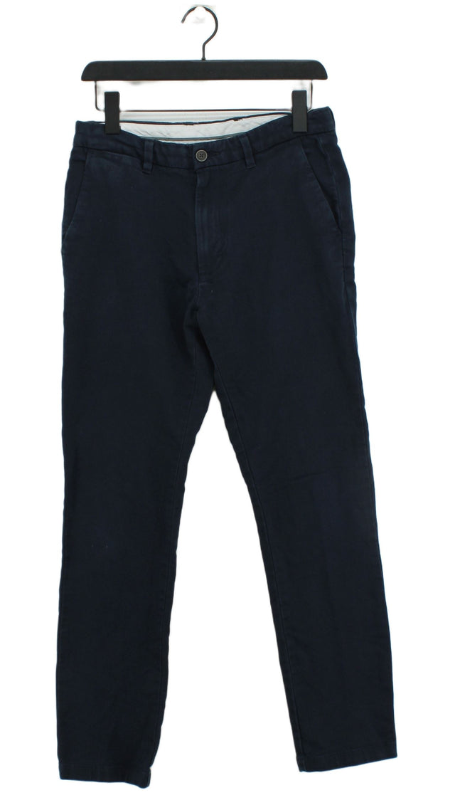 Autograph Men's Suit Trousers W 30 in; L 31 in Blue Cotton with Elastane