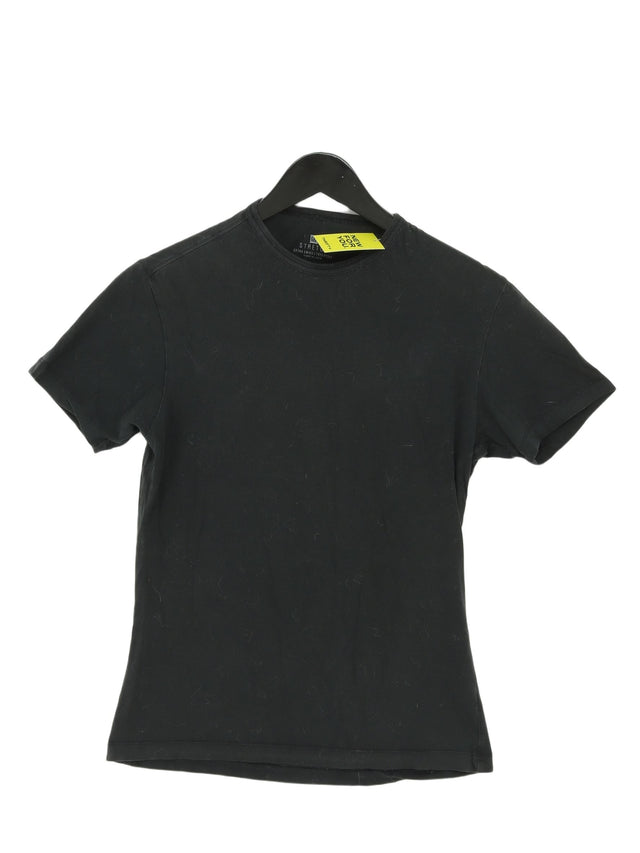 Gap Men's T-Shirt XS Black Cotton with Elastane