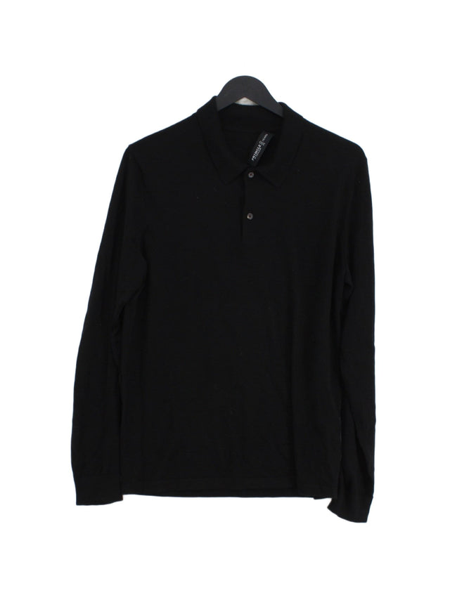 Pringle Of Scotland Men's Jumper M Black 100% Cashmere