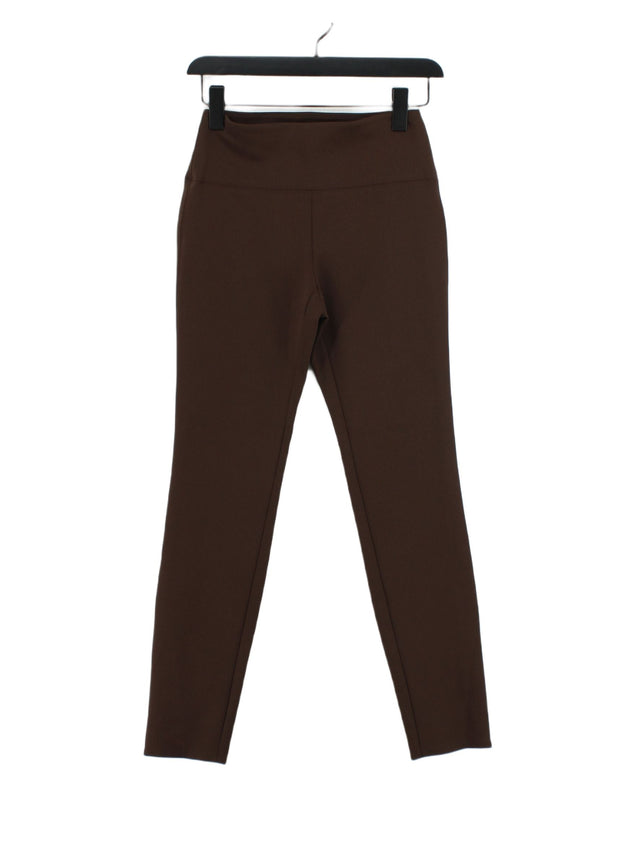 Theory Women's Leggings UK 4 Brown Polyamide with Elastane