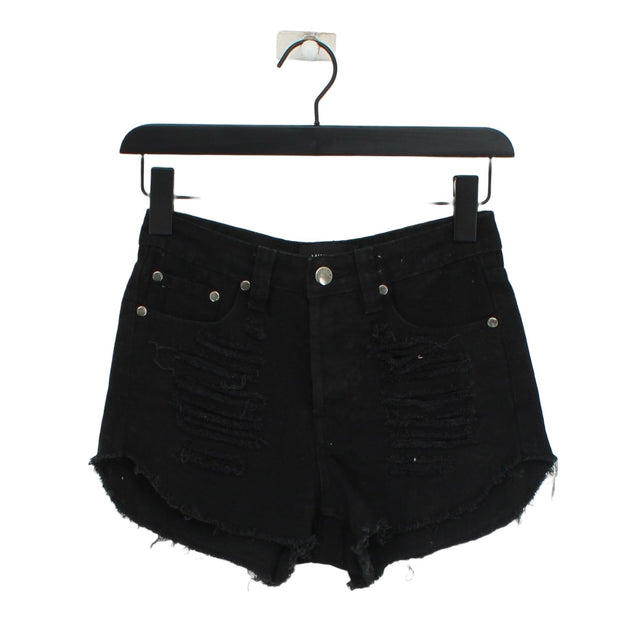 MinkPink Women's Shorts XS Black 100% Other