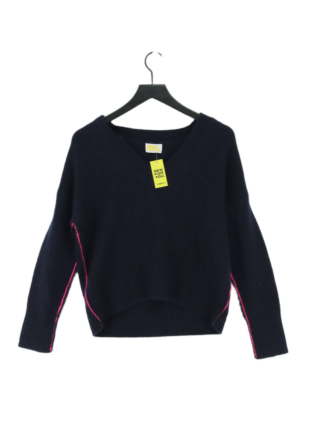 From Future. Women's Jumper XS Blue 100% Cashmere