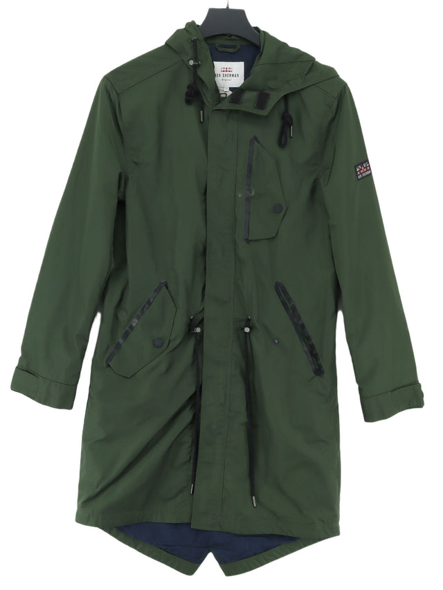 Ben Sherman Women's Coat XS Green 100% Other
