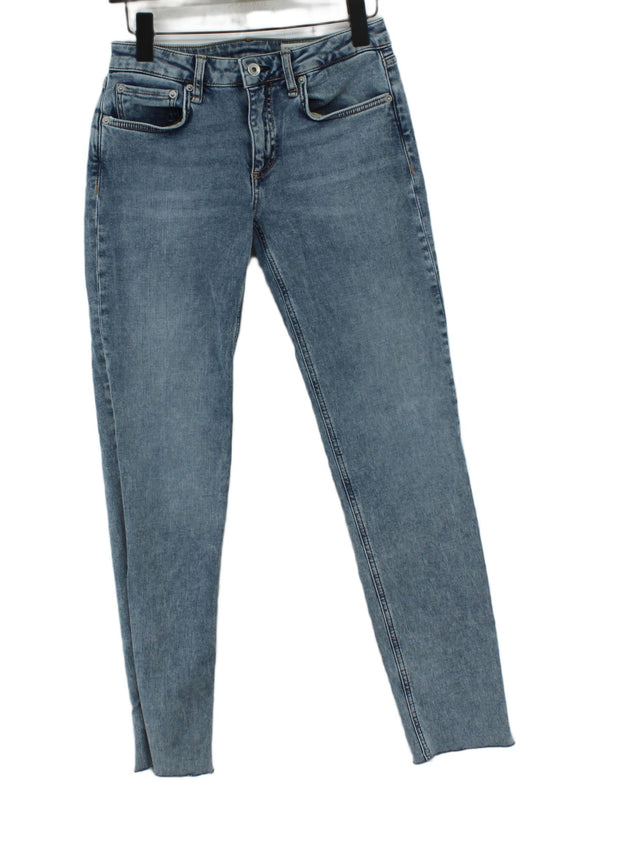 Rag & Bone Women's Jeans W 25 in Blue Cotton with Elastane