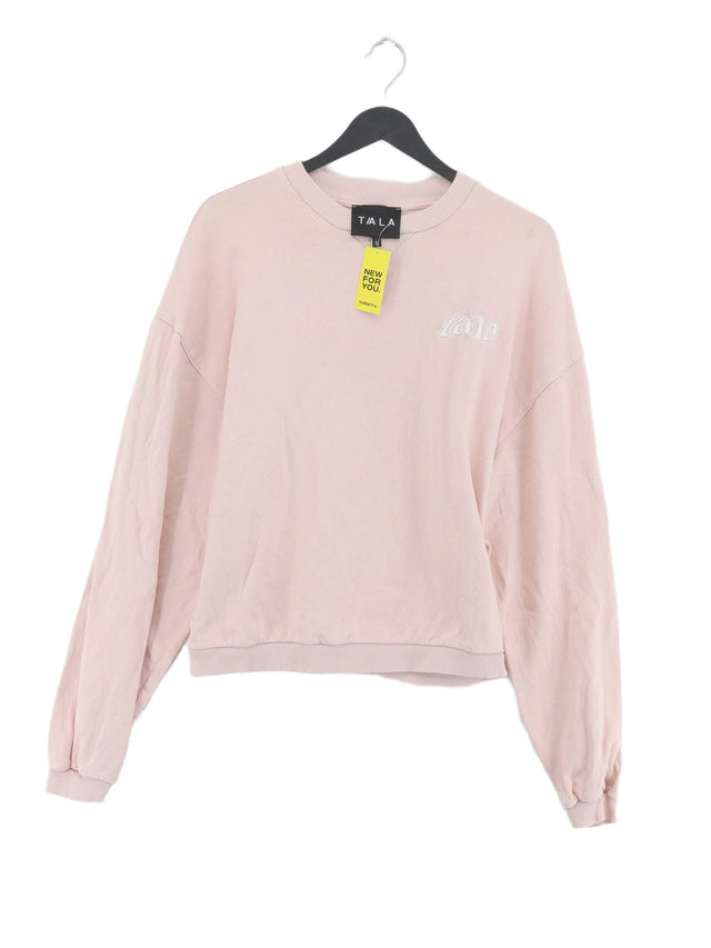 Tala Women's Jumper S Pink 100% Cotton