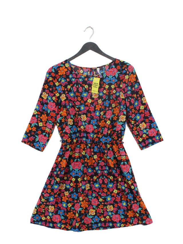 H By Henry Holland Women's Midi Dress UK 10 Multi 100% Polyester