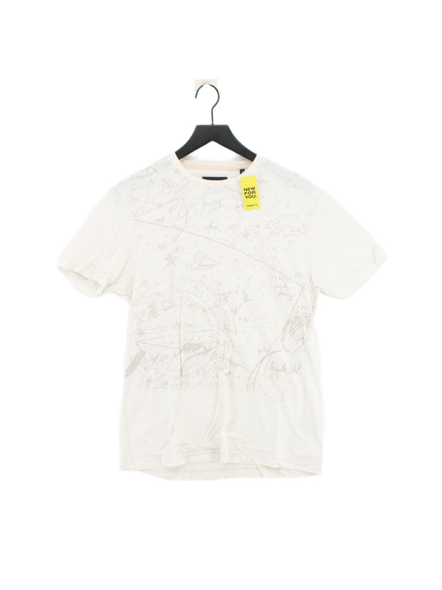 Henri Lloyd Women's T-Shirt L White 100% Cotton