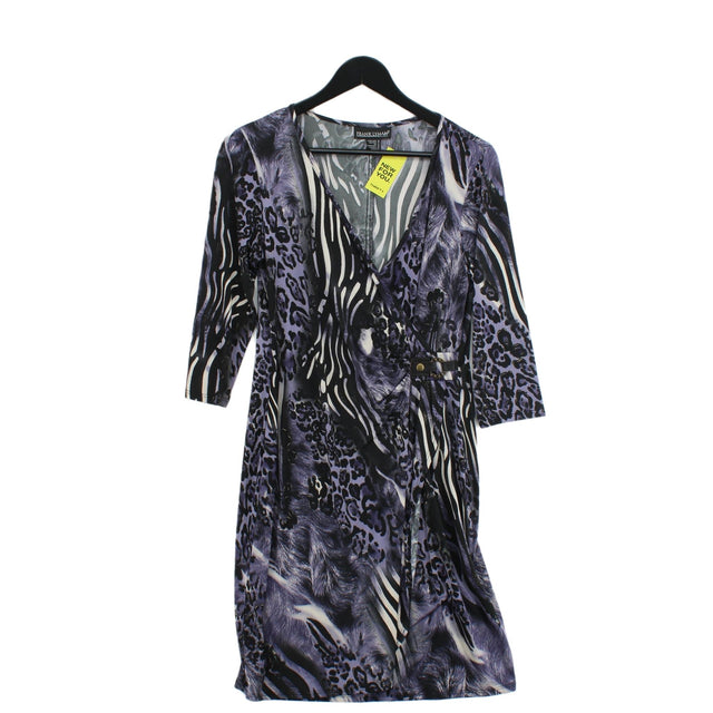 Frank Lyman Women's Midi Dress UK 12 Multi Polyester with Elastane
