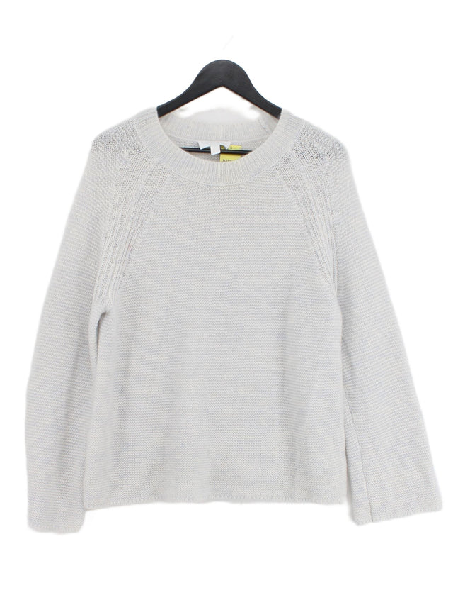 The White Label Women's Jumper M White Wool with Nylon, Other