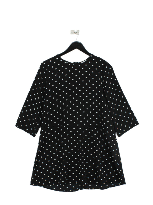 NA-KD Women's Midi Dress S Black 100% Polyester