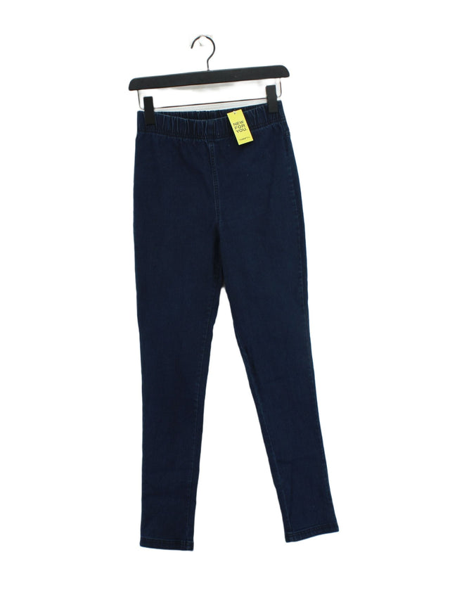 Seasalt Women's Jeans UK 10 Blue Cotton with Elastane, Polyester