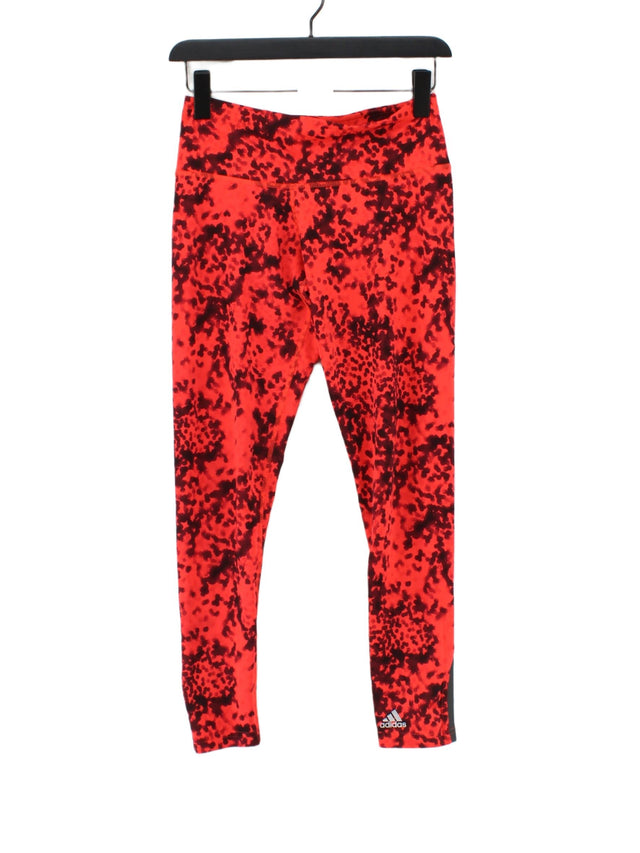 Adidas Women's Sports Bottoms S Red 100% Other