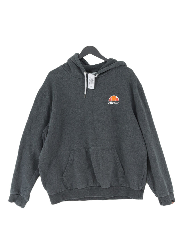 Ellesse Women's Hoodie XXXL Grey Cotton with Polyester